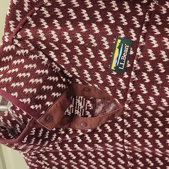 EUC - L.L. Bean Birdseye Fleece MED PETITE - Picture 4 of 6